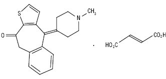 Ketotifeni hydrogenofumaras.ai